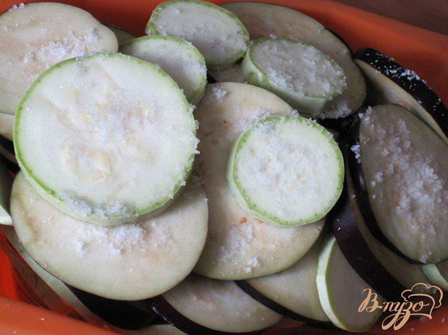 Фото приготовление рецепта: Баклажаны запеченные с овощами шаг №1