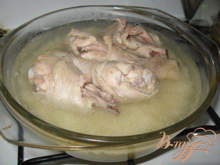 Фото приготовление рецепта: Курица с рисом по-софийски шаг №6