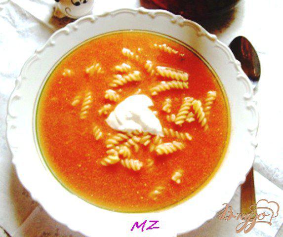 Фото приготовление рецепта: Помидорный суп шаг №6
