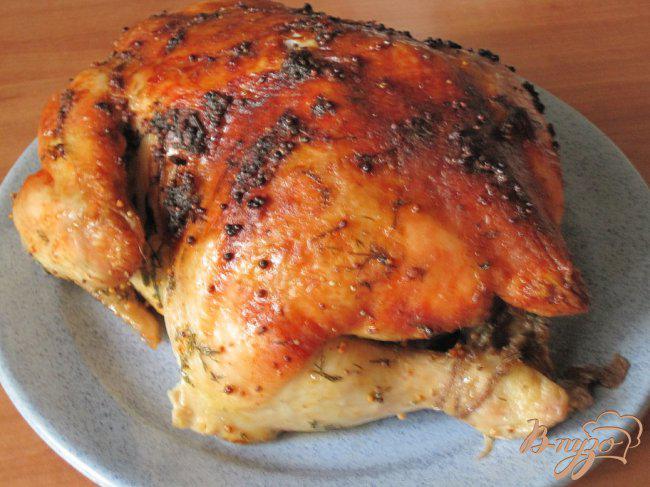 Фото приготовление рецепта: Курица запеченная в духовке шаг №4