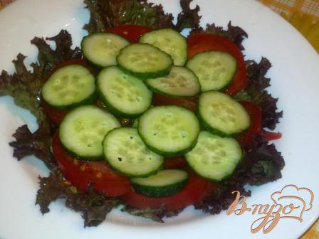 Фото приготовление рецепта: Овощной салат с сельдереем шаг №3