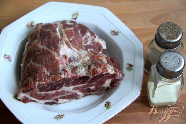Фото приготовление рецепта: Свинина в смородиново-горчичном маринаде шаг №1