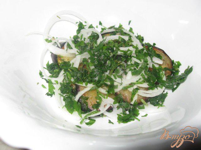 Фото приготовление рецепта: Салат из баклажан «Карпаты» шаг №4