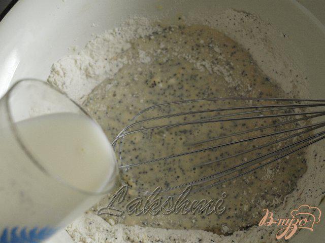 Фото приготовление рецепта: Маковые блинчики с вареньем шаг №1