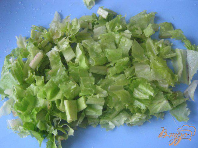 Фото приготовление рецепта: Тeплый салат из морского гребешка «Купер» шаг №1
