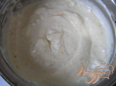 Фото приготовление рецепта: Апельсиновое суфле с заварным кремом шаг №6