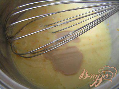 Фото приготовление рецепта: Апельсиновое суфле с заварным кремом шаг №4