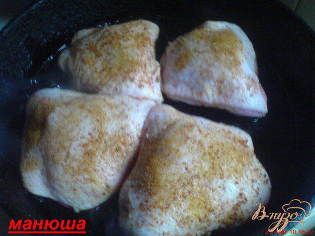 Фото приготовление рецепта: Курица в кабачковой икре шаг №1