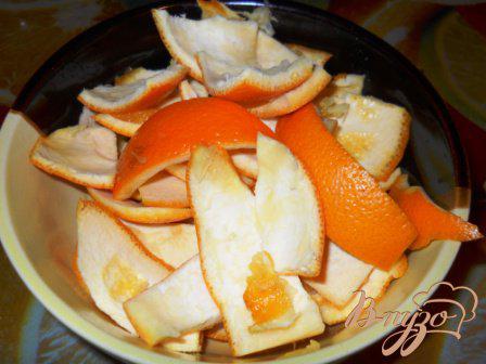 Фото приготовление рецепта: Апельсиновое желе с пряностями шаг №2