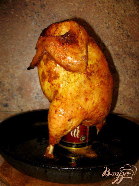 Фото приготовление рецепта: Будем готовить пьяную курицу!!!) шаг №3