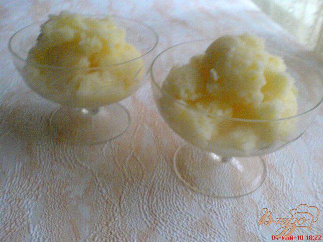Фото приготовление рецепта: Цитрусовое молочное мороженое шаг №6