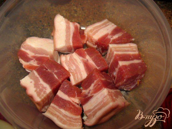 Фото приготовление рецепта: Свинина приготовленная в  микроволновке. шаг №1