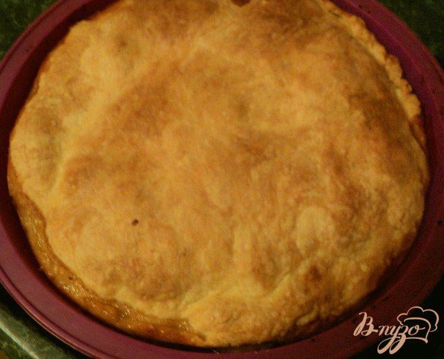 Фото приготовление рецепта: Тарт Татэн с яблоками ( или перевернутый пирог) шаг №8