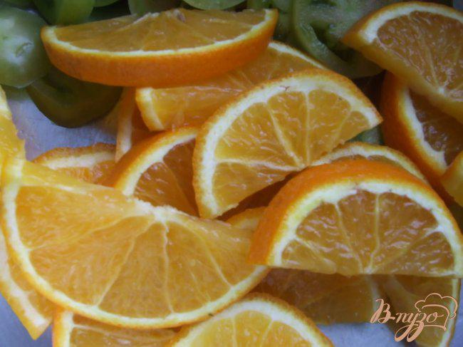 Фото приготовление рецепта: Джем из зеленых помидоров с апельсинами шаг №1