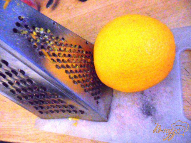 Фото приготовление рецепта: Блины с персиками «Dolce vita» шаг №3