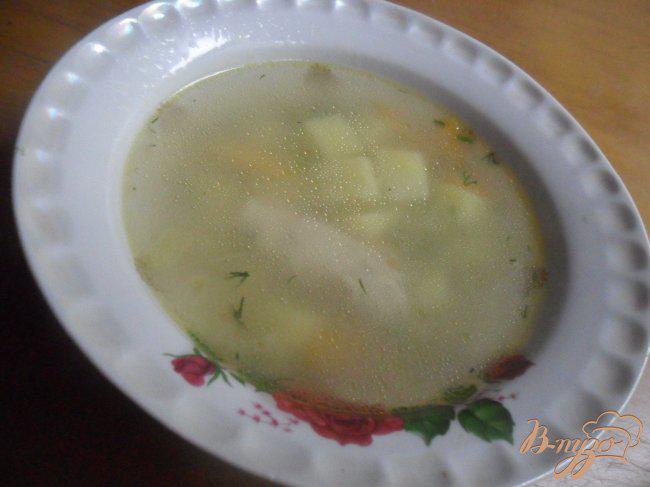 Фото приготовление рецепта: Куриный суп «Джунгли» шаг №7