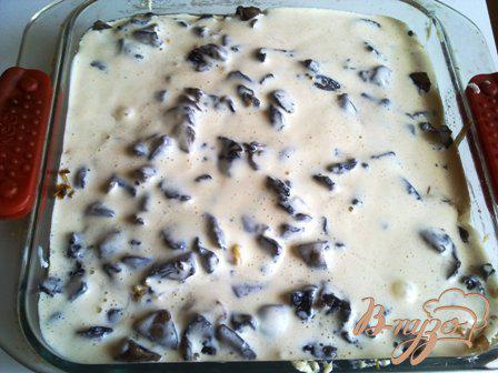 Фото приготовление рецепта: Пирог с капустой и грибами шаг №6