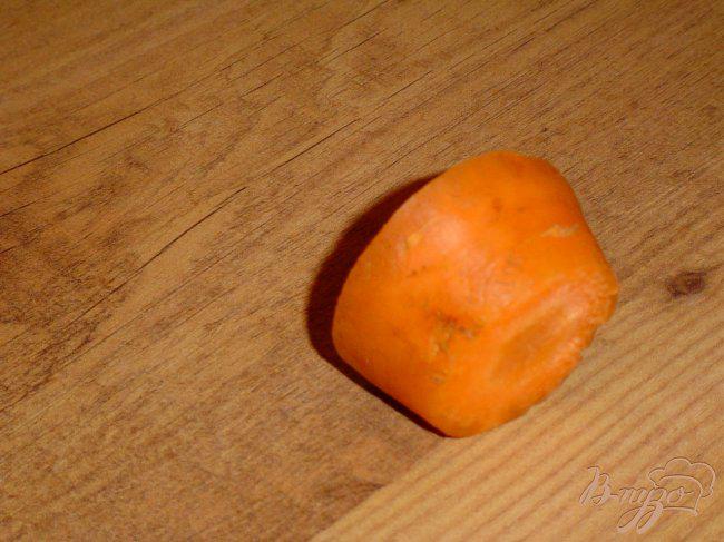 Фото приготовление рецепта: Кольца для салфеток из моркови шаг №1