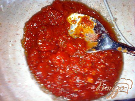Фото приготовление рецепта: Тефтели с томатным соусом шаг №3