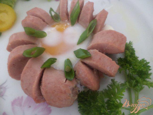 Фото приготовление рецепта: Легкая закуска из сосисок шаг №4