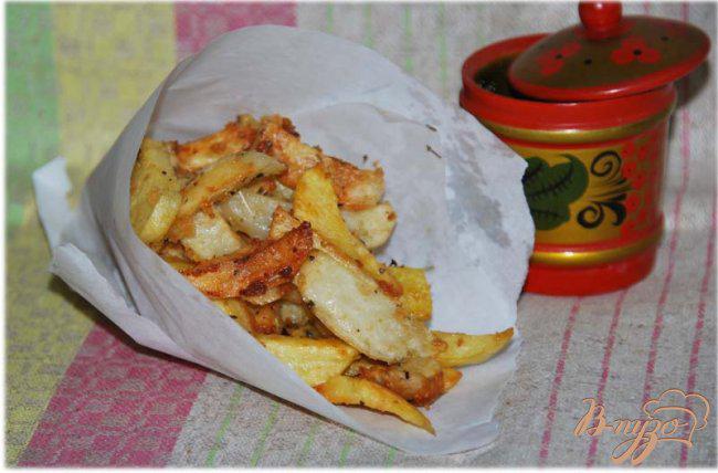 Фото приготовление рецепта: Картошка «Potatoes» шаг №5
