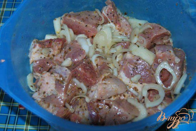 Фото приготовление рецепта: Оджахури или свинина по-домашнему шаг №3