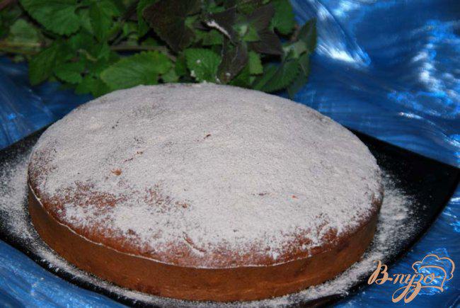 Фото приготовление рецепта: Пирог с черносливом шаг №9