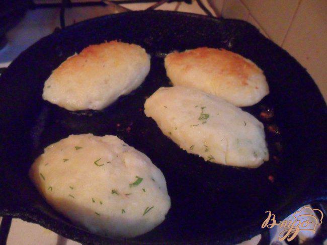 Фото приготовление рецепта: Картофельный кордон - блю шаг №6