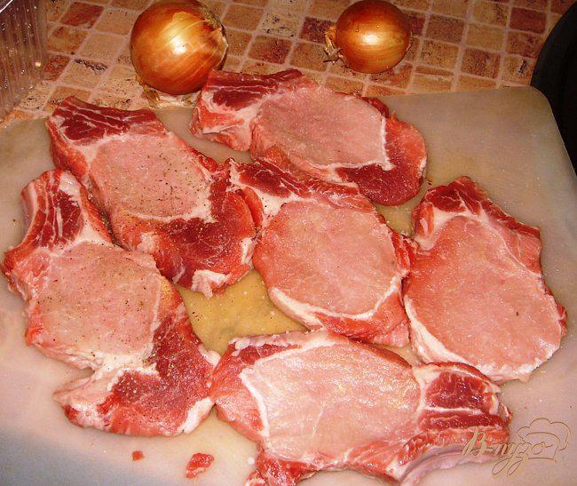 Фото приготовление рецепта: Мясо в соевом соусе шаг №1