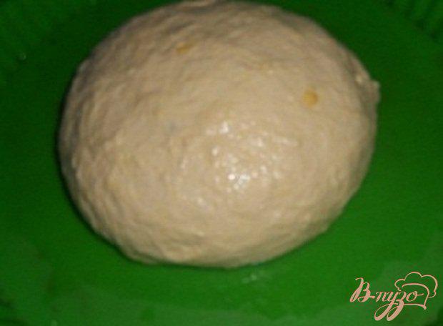 Фото приготовление рецепта: Хлеб из поленты (кукурузная каша) шаг №6