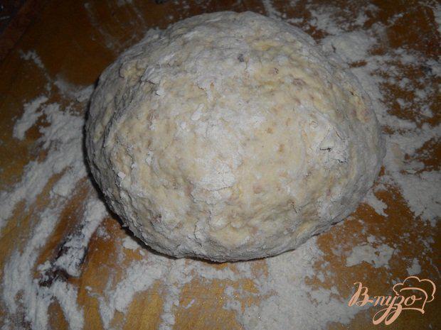 Фото приготовление рецепта: Картофельно-овсяной хлеб шаг №3
