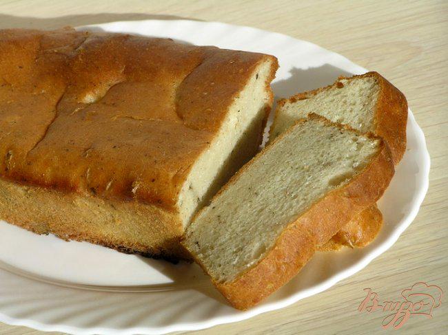 Фото приготовление рецепта: Десертный хлеб с мятой шаг №7