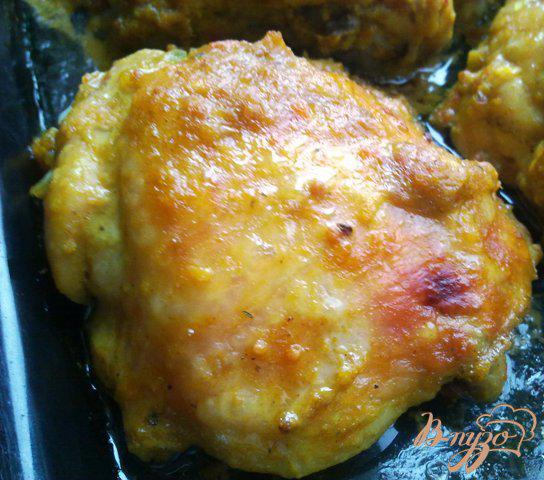 Фото приготовление рецепта: Куриные окорочка в остро-сладком маринаде шаг №5