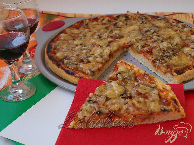 Фото приготовление рецепта: Пицца  «Регина» шаг №5