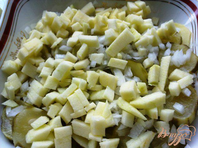 Фото приготовление рецепта: Картофельный салат шаг №9