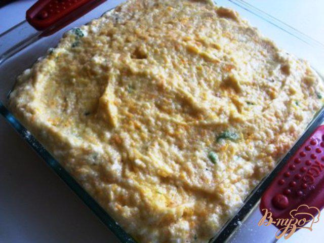 Фото приготовление рецепта: Овощная запеканка с сыром шаг №9