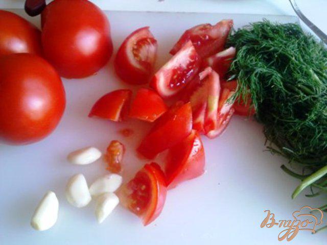 Фото приготовление рецепта: Соус из помидоров и чеснока шаг №1