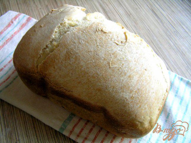 Фото приготовление рецепта: Пшеничный хлеб шаг №4