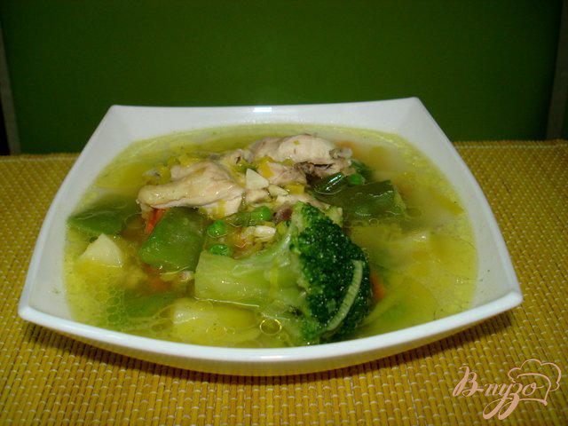 Фото приготовление рецепта: Овощной суп шаг №4