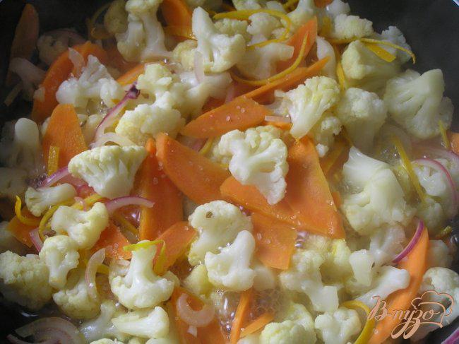 Фото приготовление рецепта: Апельсиновая капуста от Армана Арналя шаг №4