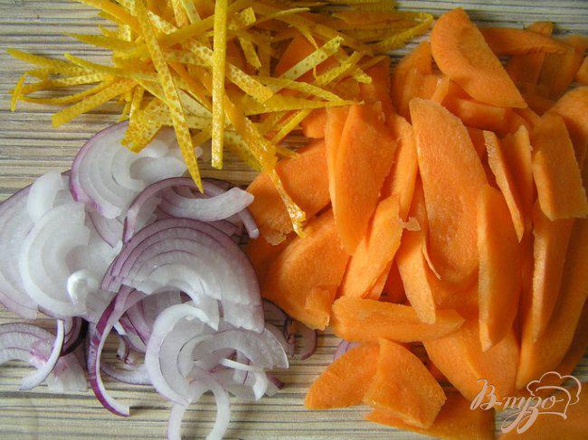 Фото приготовление рецепта: Апельсиновая капуста от Армана Арналя шаг №1