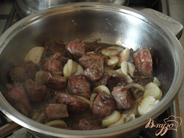 Фото приготовление рецепта: Мясо по-грузински с овощами шаг №3