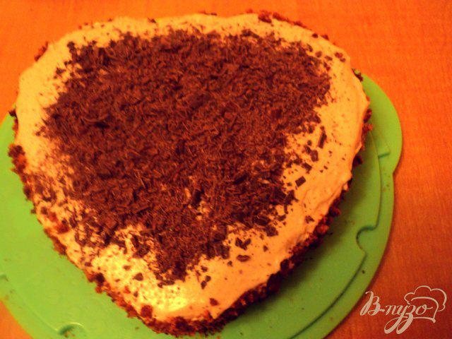 Фото приготовление рецепта: Торт «Вишня в шоколаде» шаг №8
