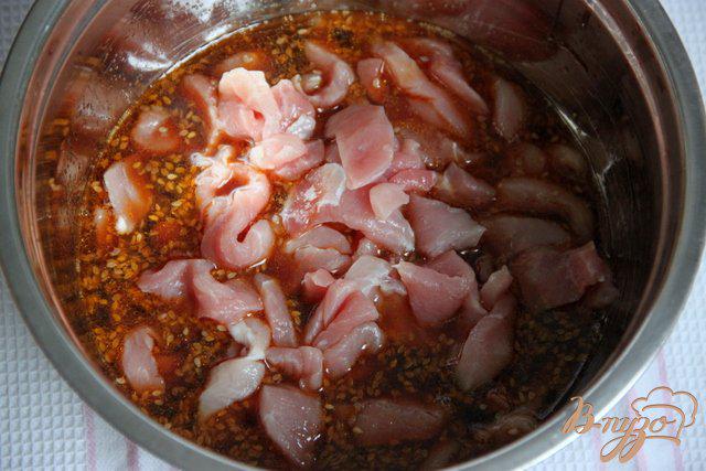 Фото приготовление рецепта: Свинина в корейском стиле шаг №4
