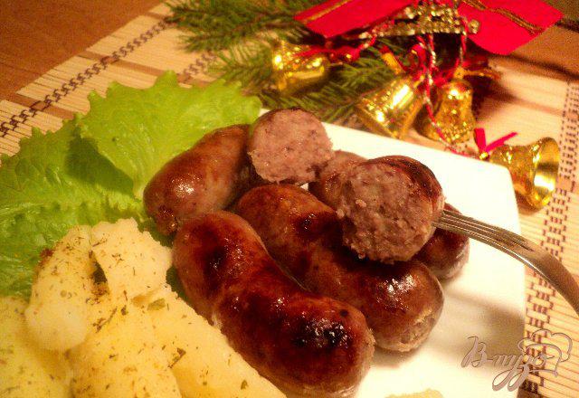 Фото приготовление рецепта: Чешские рождественские винные колбаски шаг №6