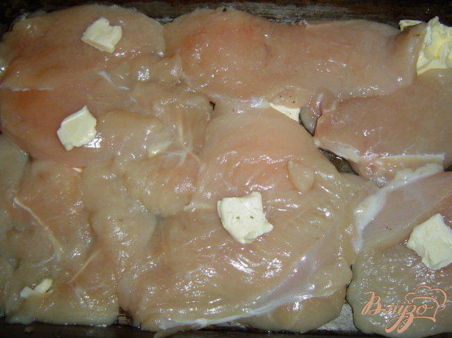 Фото приготовление рецепта: Куриная грудка запеченная , с овощным гарниром шаг №1
