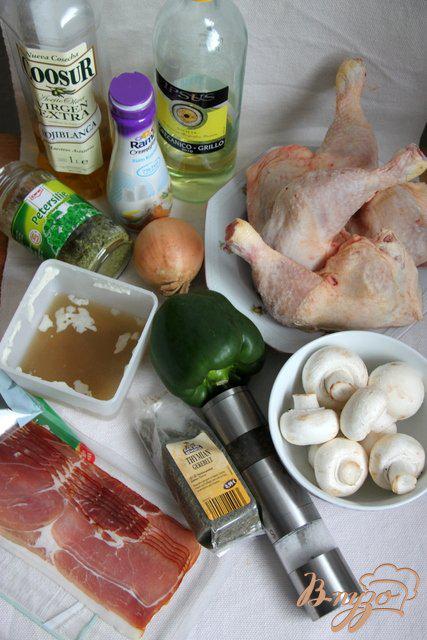 Фото приготовление рецепта: Курица «Polo Al   Greco» шаг №1