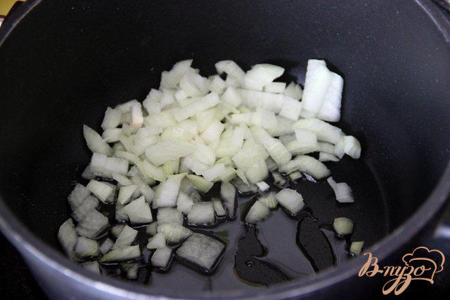 Фото приготовление рецепта: Закуска из баклажан и шампиньонов шаг №4