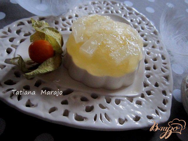 Фото приготовление рецепта: Ананасовый десерт шаг №4