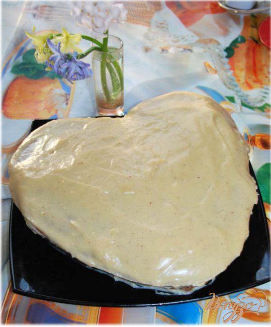 Фото приготовление рецепта: Итальянский кекс с французским кремом. шаг №9